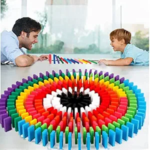 Toy Imagine™ 600 pcs Wooden Domino Blocks Set